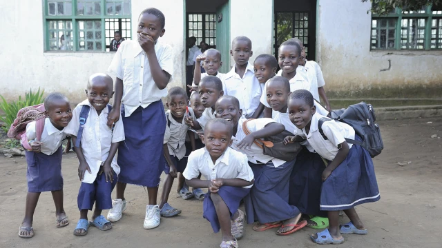 Ecoliers en RDC